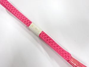 未使用品　正絹　手組帯締め